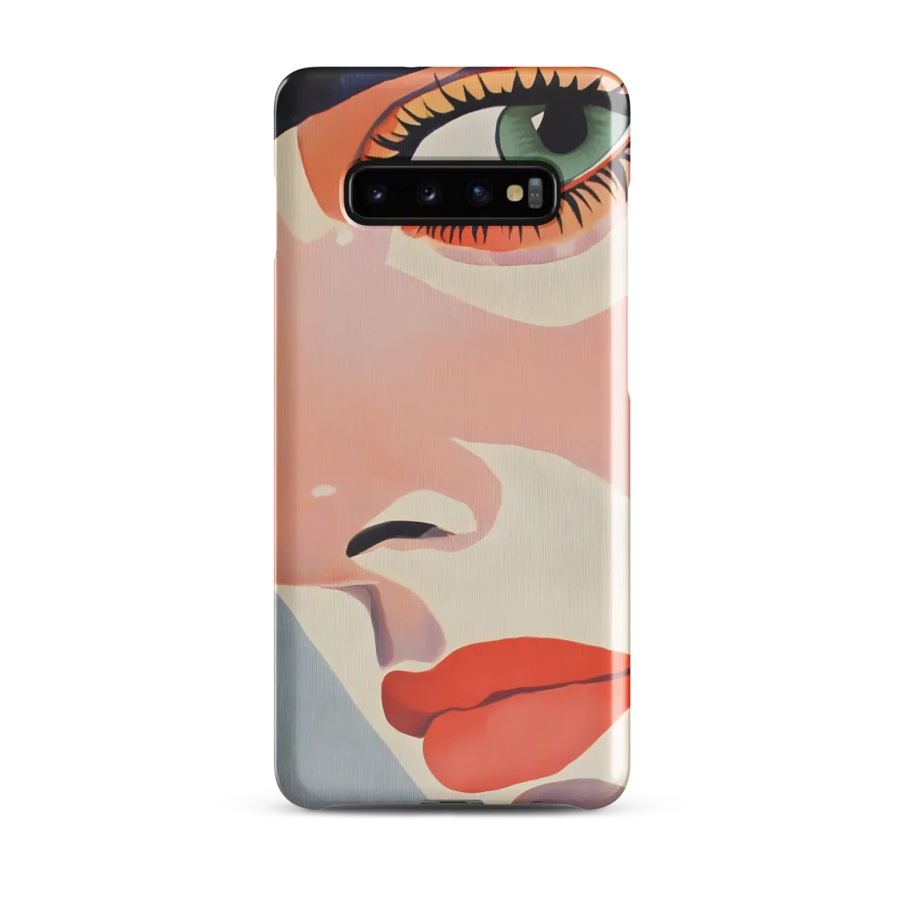 Captivating Gaze | Phone Case |  S10 Plus | Snap Case | Glossy