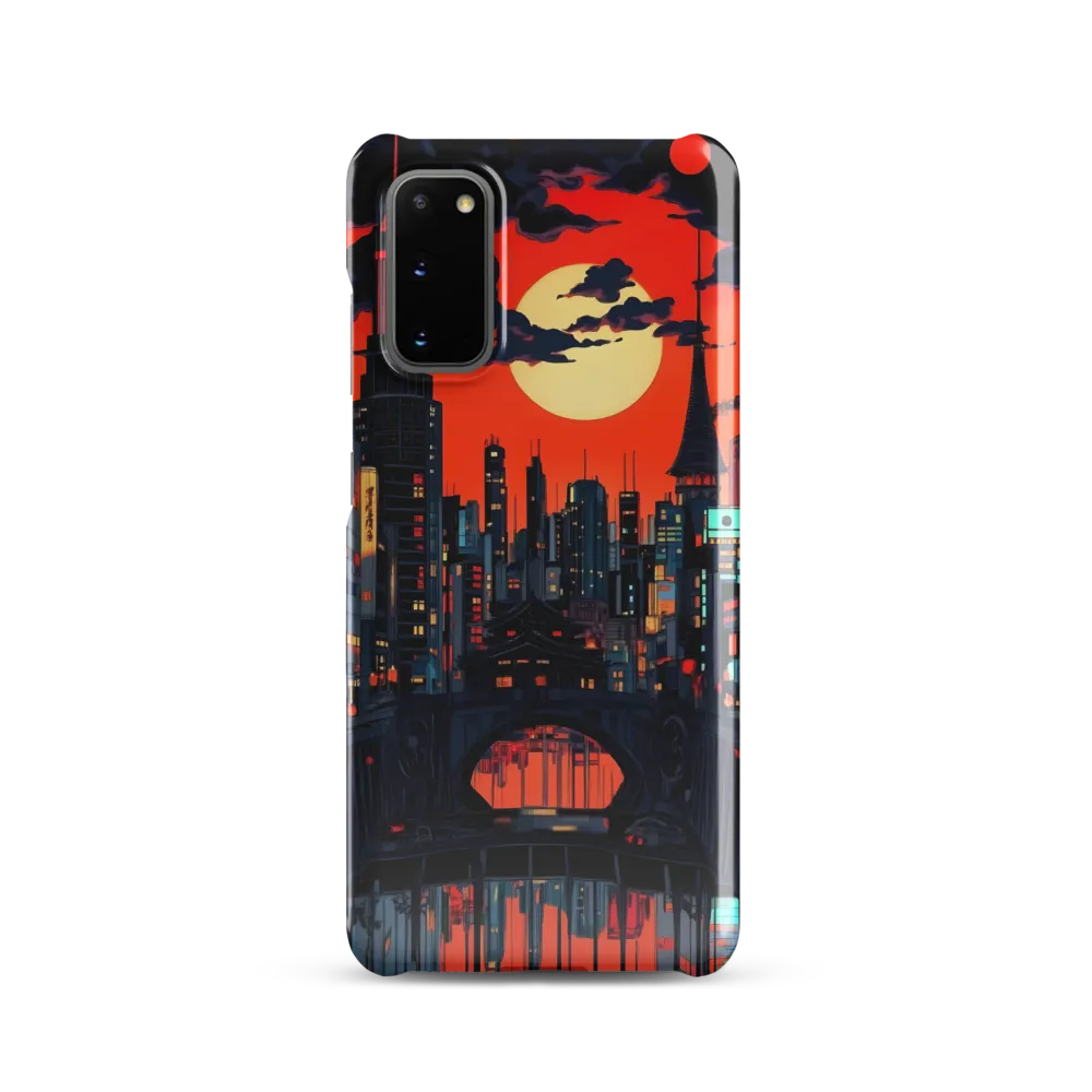 Nightfall in a Neon City