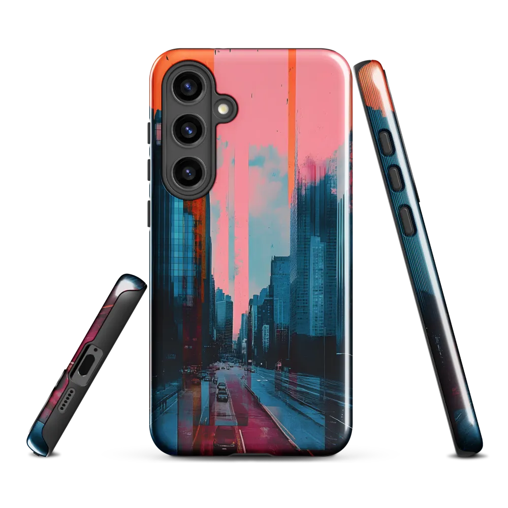 Urban Symphony: A Study in Color and Form