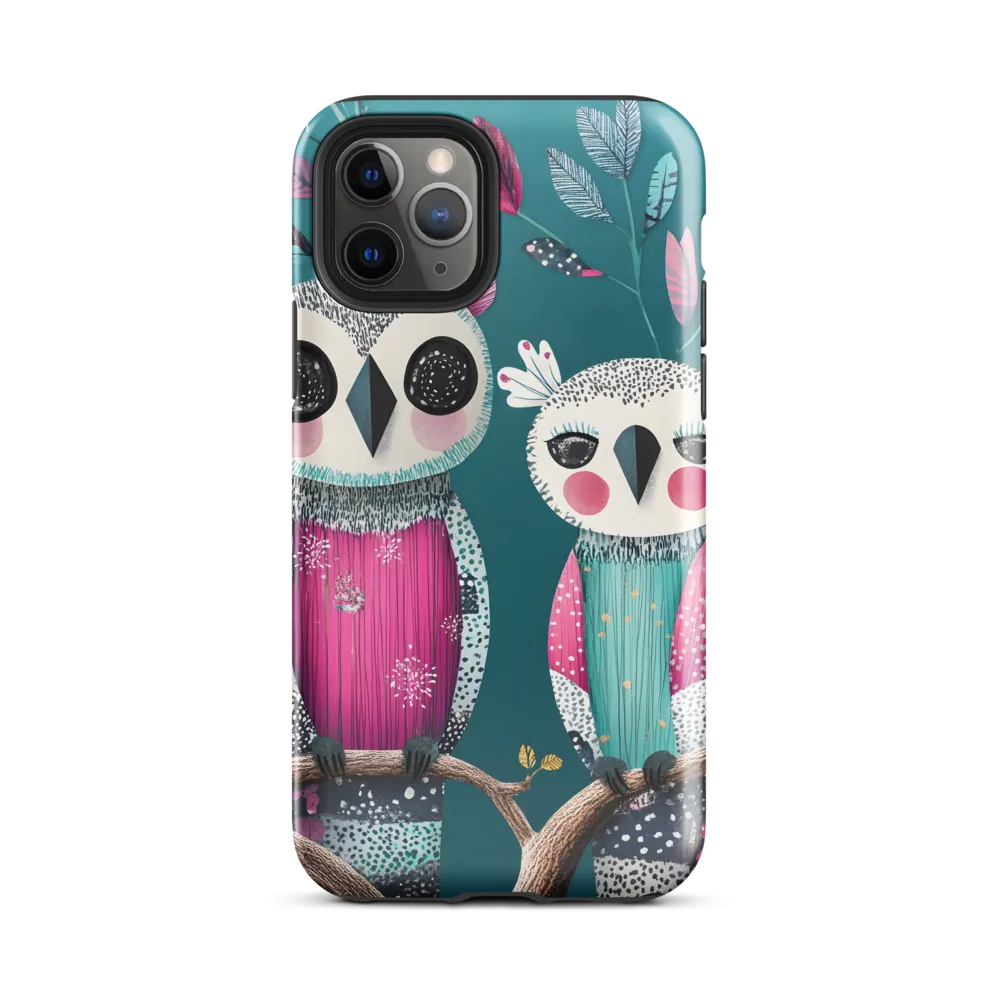 Whimsical Duo: A Celebration of Nature and Color