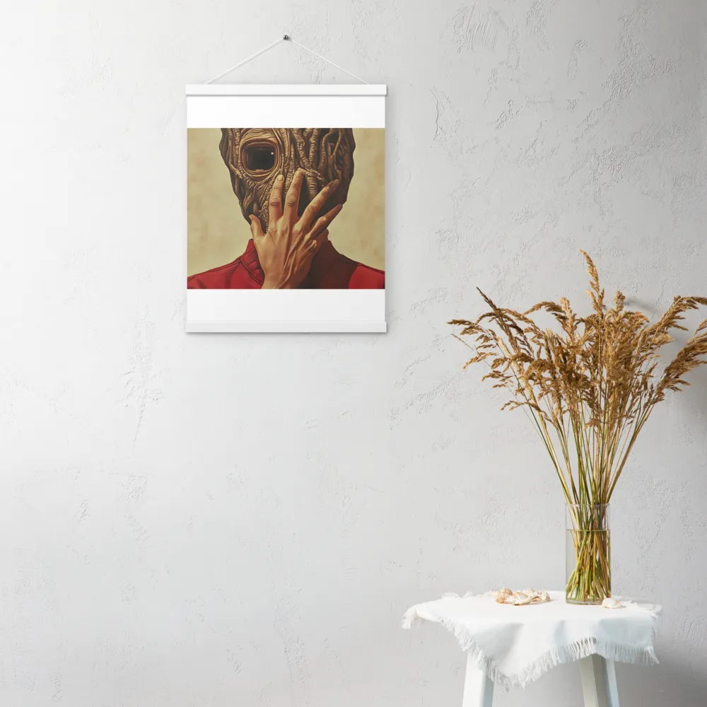 The Mask of Roots | Poster With White Wood Hanger | 16″×20″