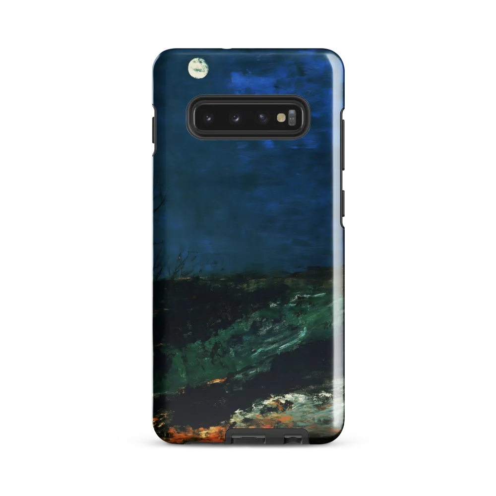 Moonlit Solitude | Phone Case |  S10 Plus | Tough Case | Glossy