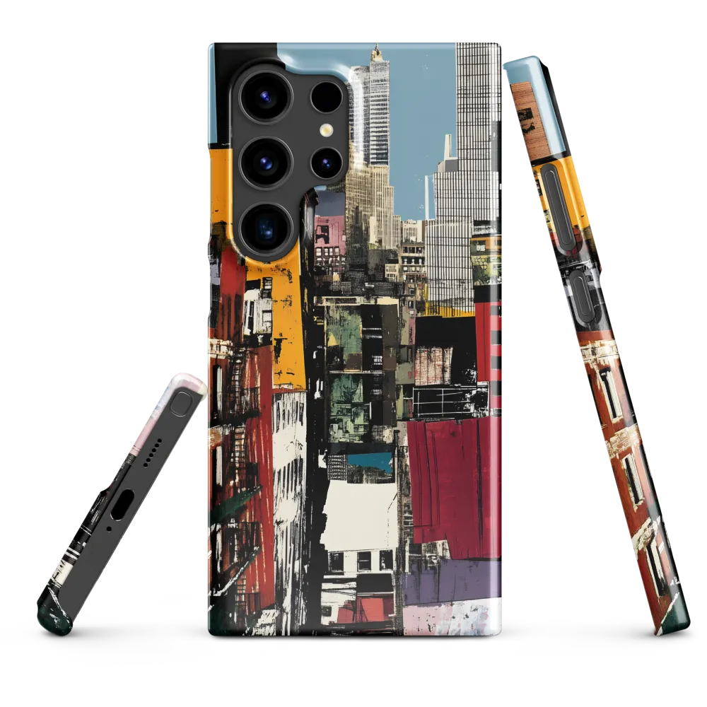 Urban Collage: A Vivid Cityscape
