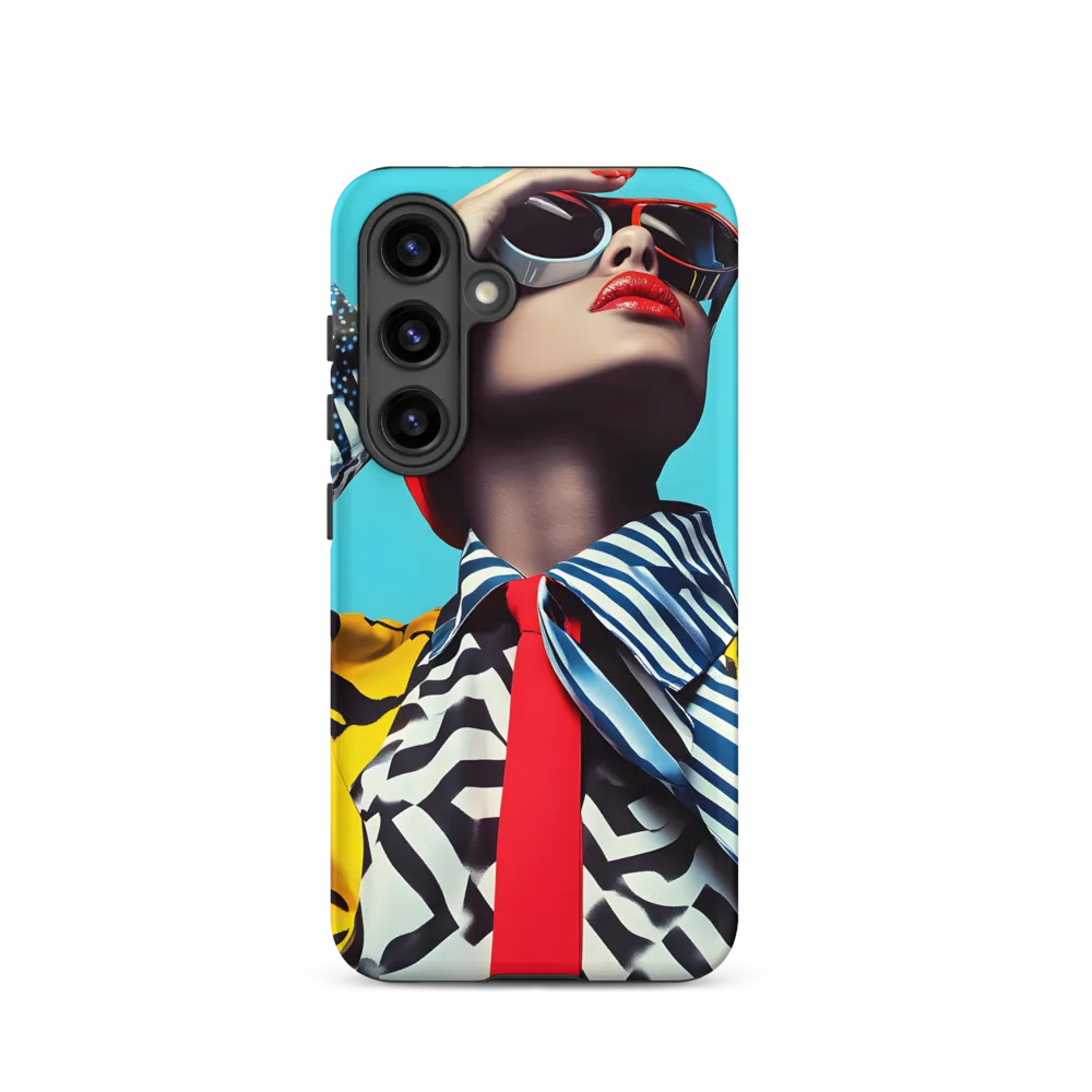 Chic Confidence in Bold Patterns
