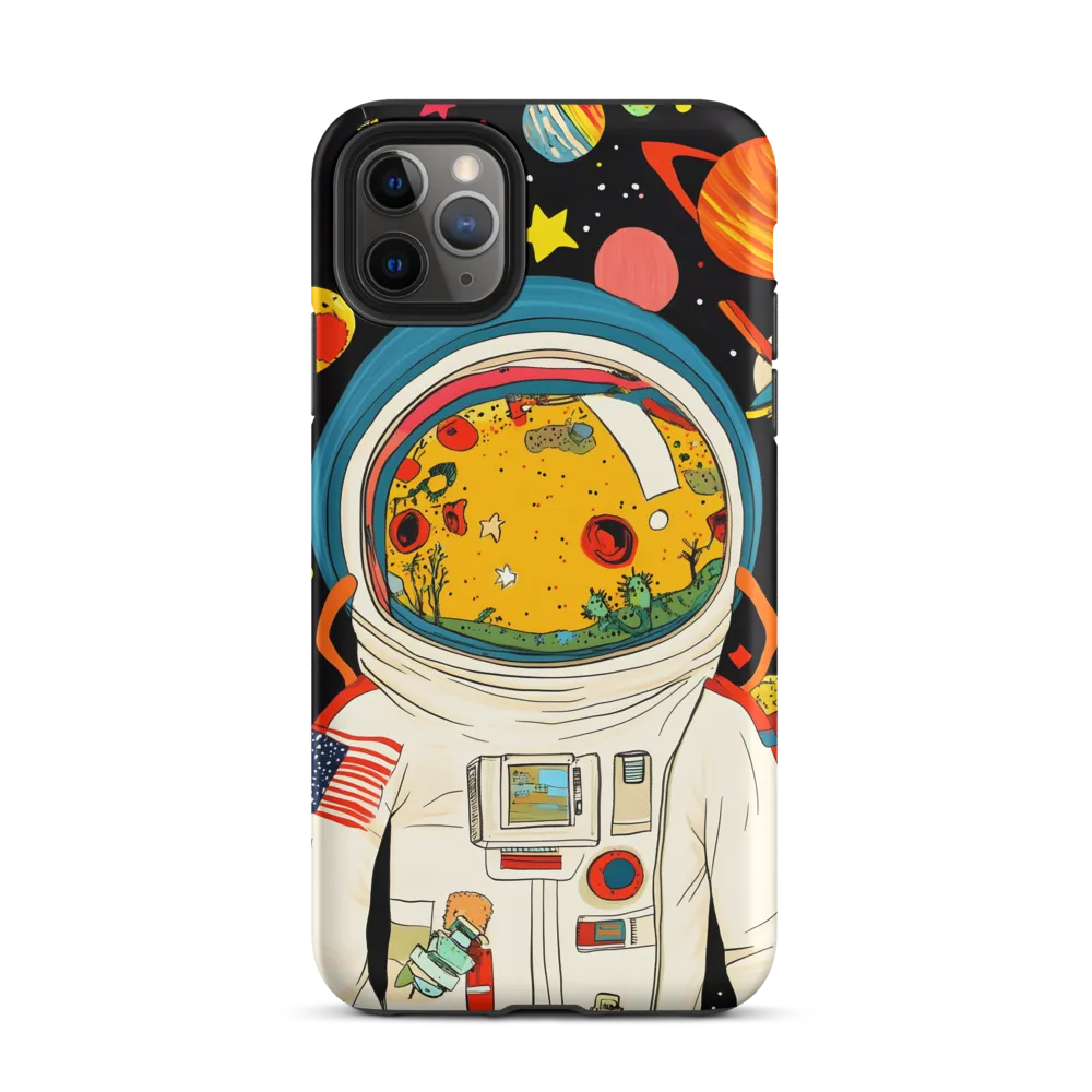 Cosmic Curiosity: Journey Within the Helmet