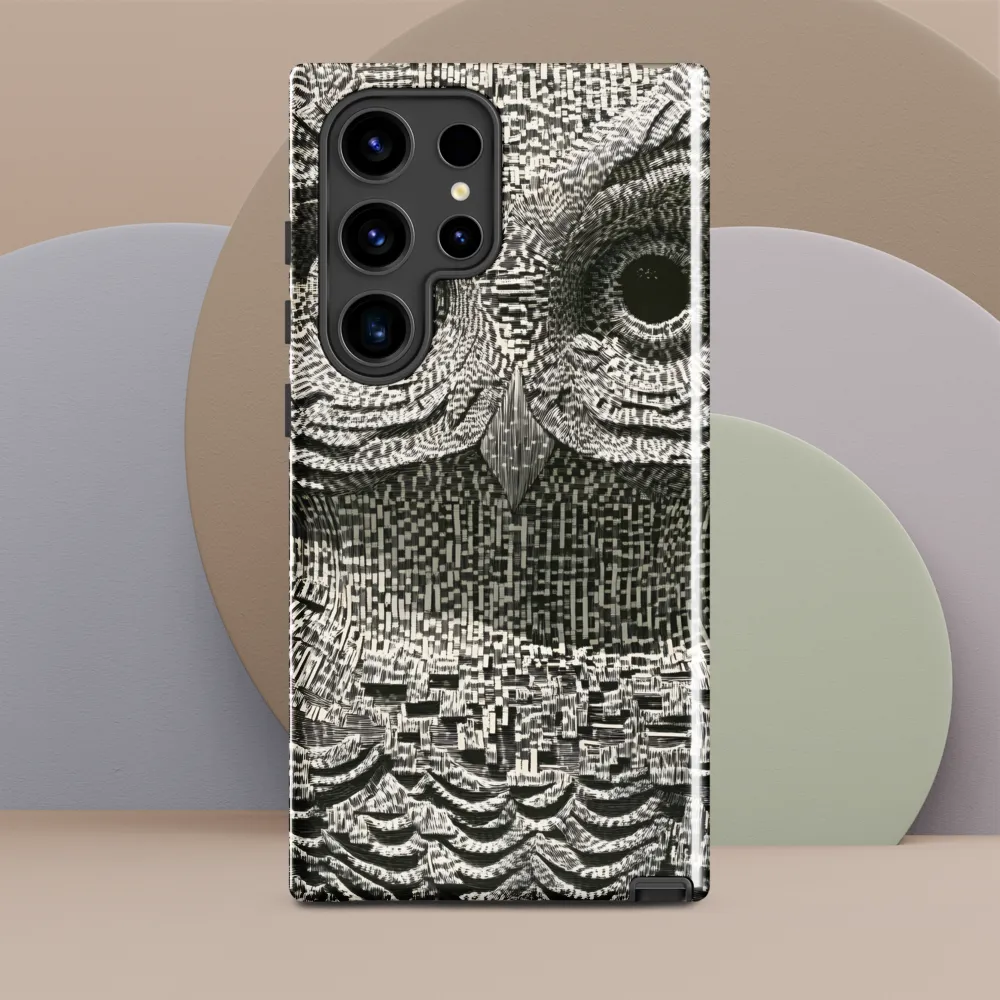 Intricate Owl of Textures