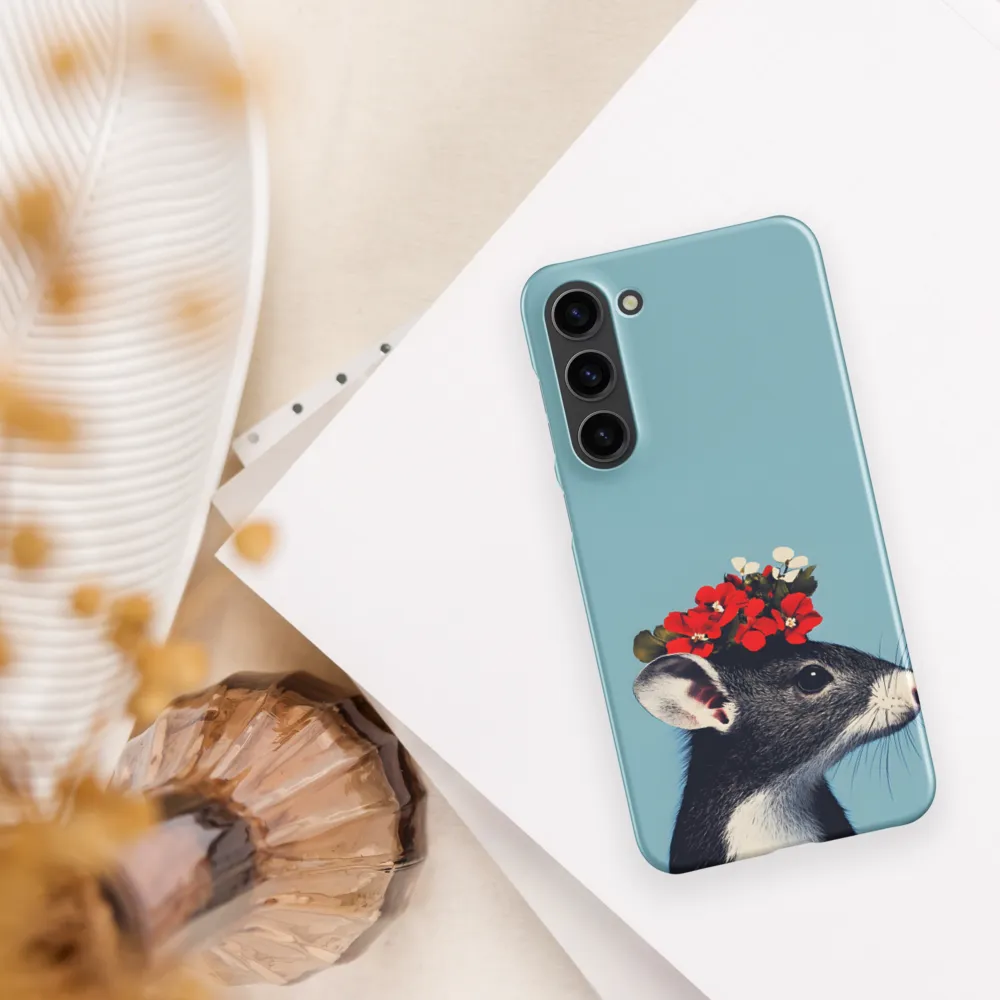Whimsical Flora: A Mouse's Floral Crown