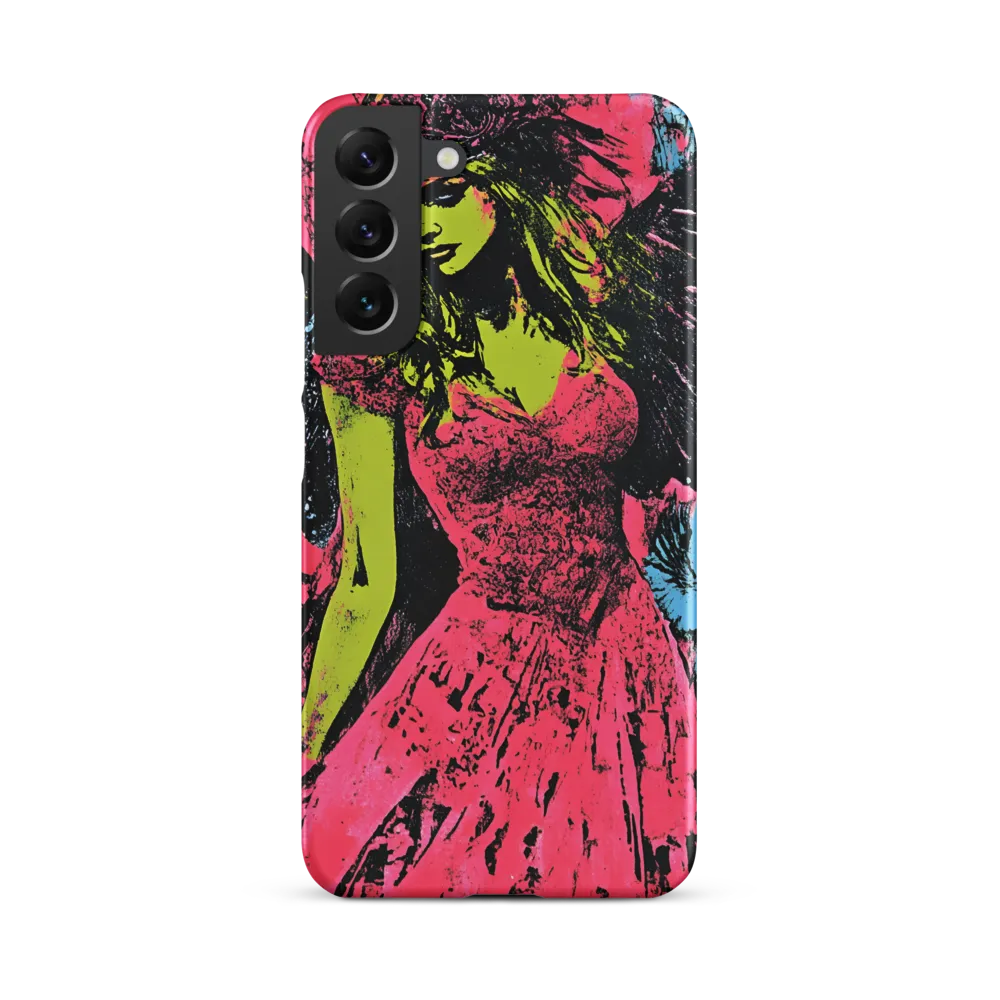 Mystical Angel in Neon Dreams