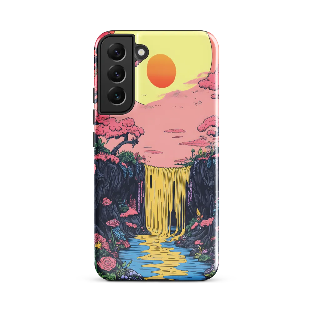Ethereal Cascade of Blossoms