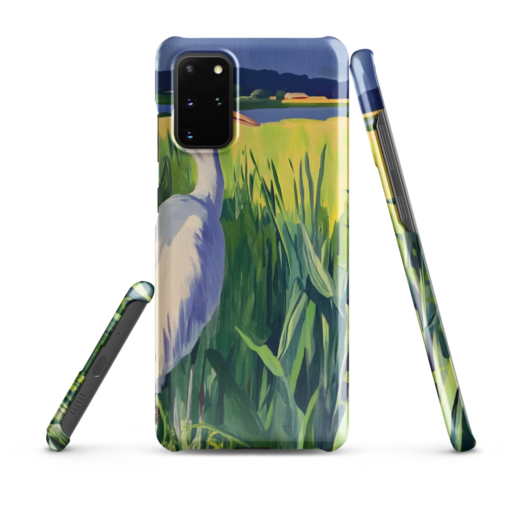 Graceful Presence: The Heron in the Meadow