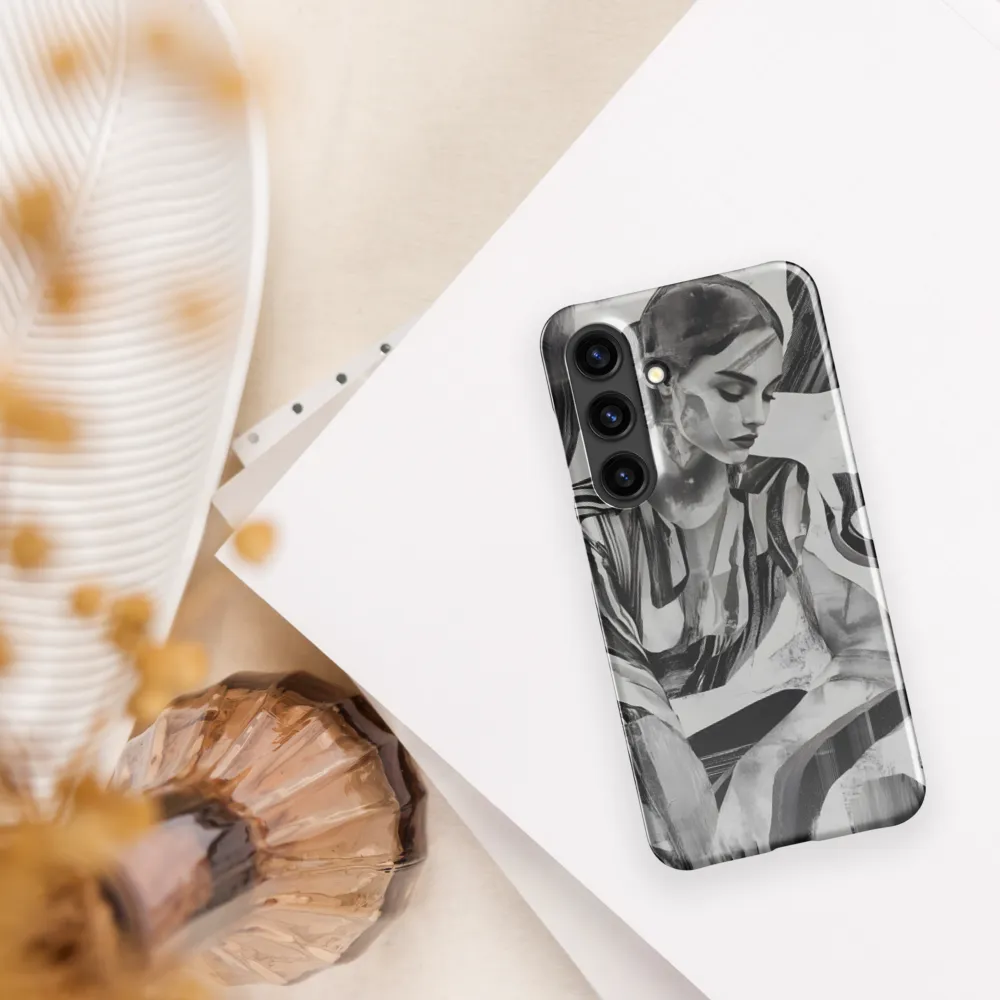 Reflections of Elegance | Phone Case |  S24 | Snap Case | Glossy