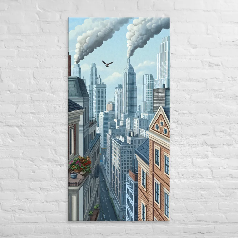 Urban Symphony | Canvas | 30″×60″