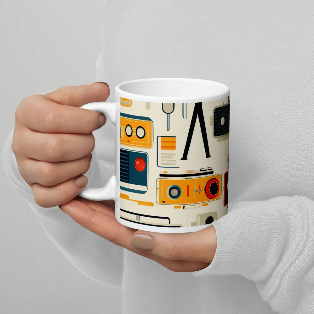 Retro Camera Collection: A Nostalgic Journey | Mug with White inside | 11 oz