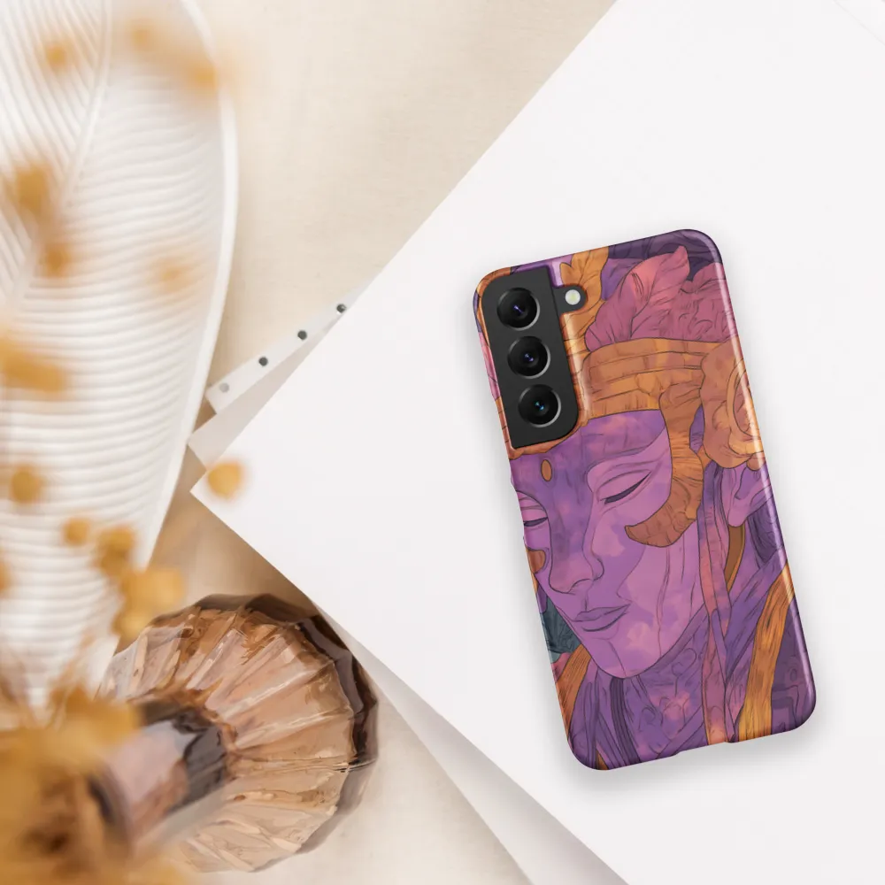Serenity of the Divine | Phone Case |  S22 | Snap Case | Matte