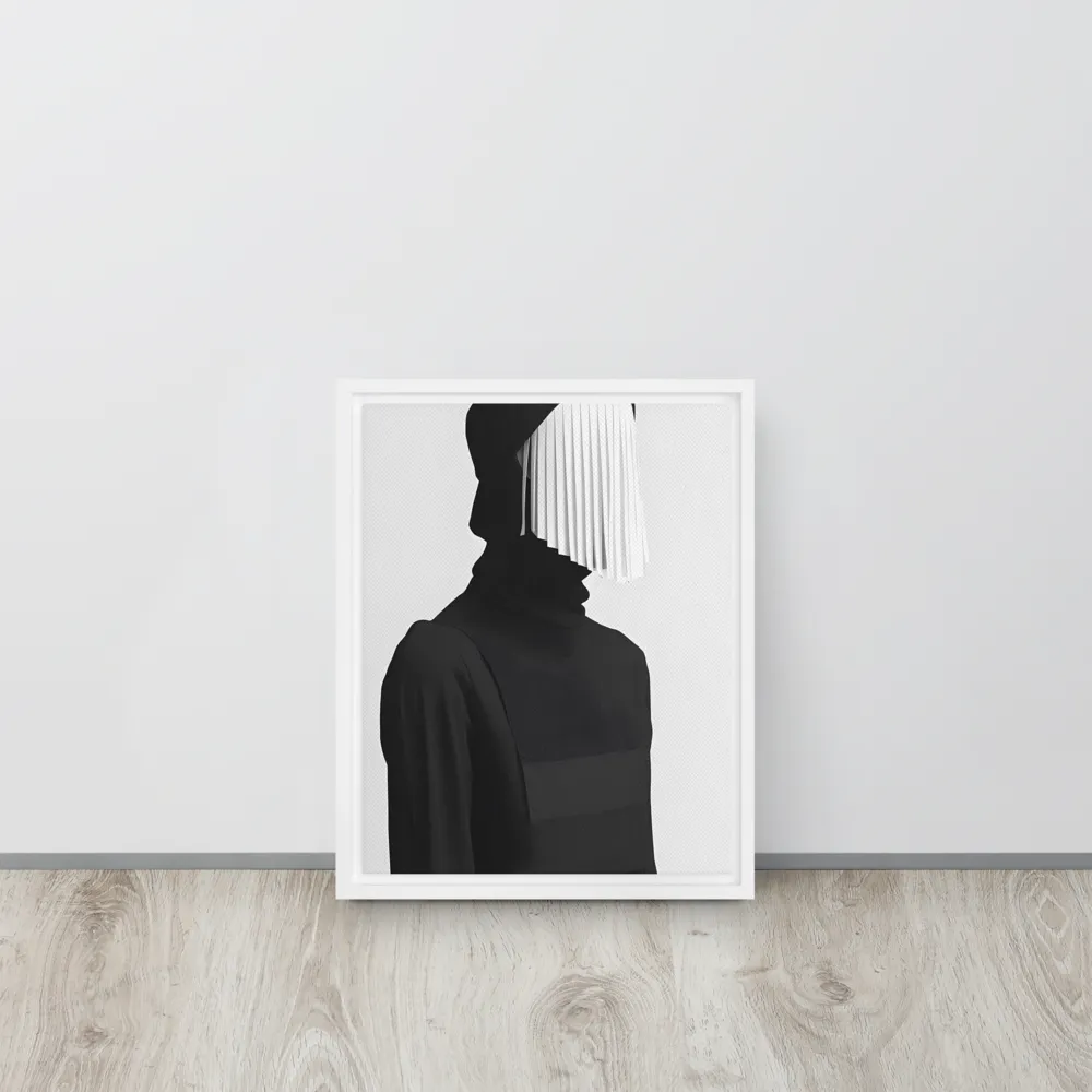 Veil of Mystery | Canvas with White Frame | 11″×14″