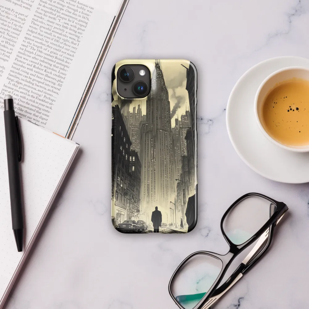 Echoes of the City | Phone Case |  15 Plus | Snap Case | Glossy