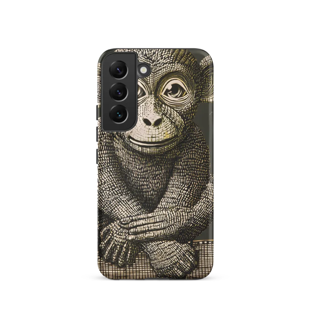 Intricate Primate Portrait