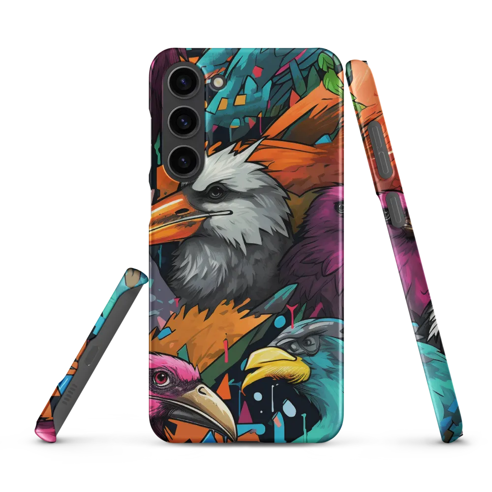 Avian Vortex: A Celebration of Color and Form