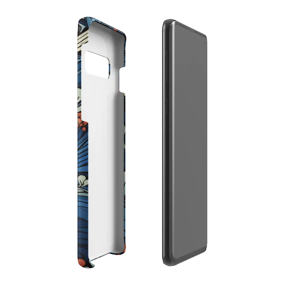 Nature's Elegance: An Oceanic Tapestry | Phone Case |  S10 Plus | Snap Case | Matte