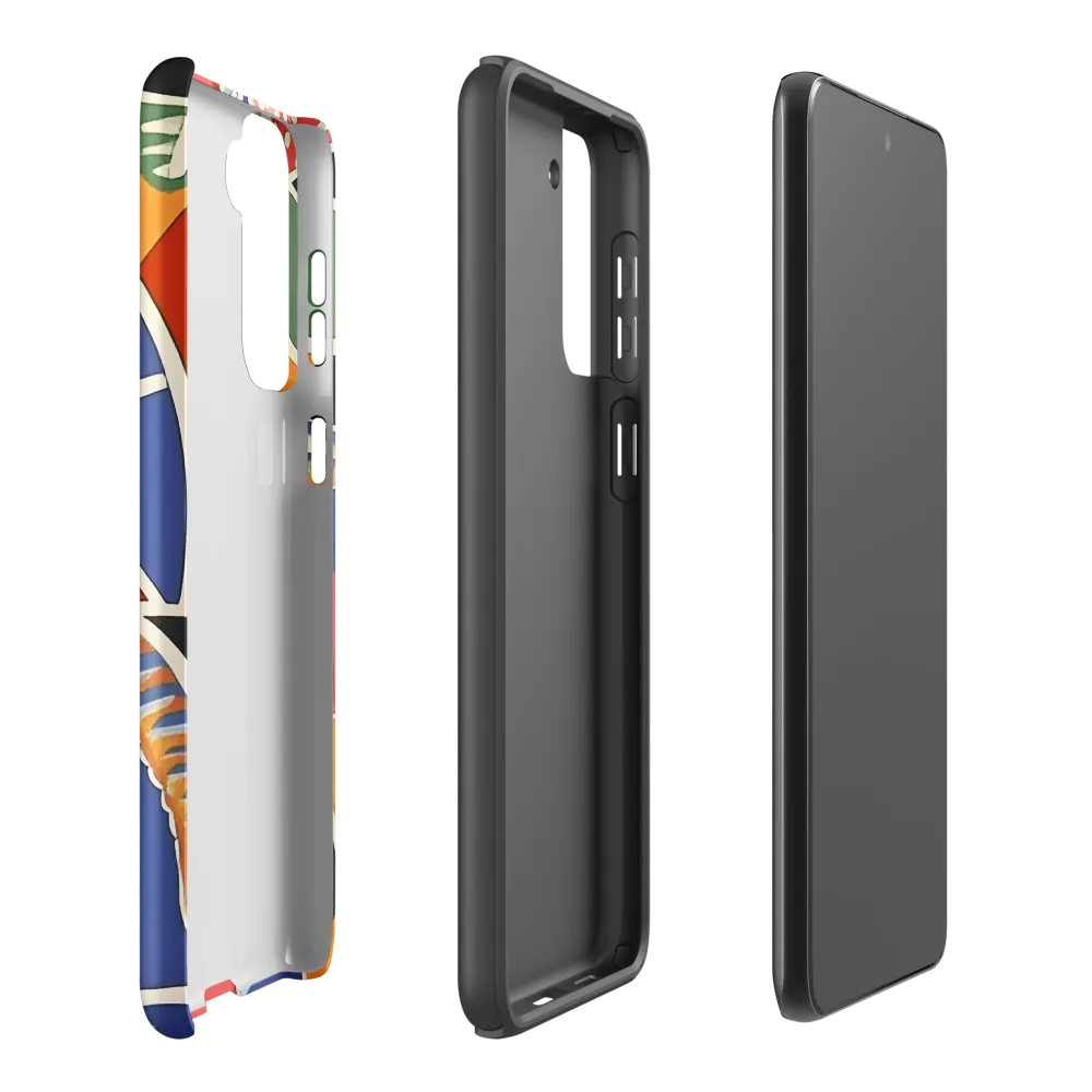 Kaleidoscope of Colors | Phone Case |  S21 Plus | Tough Case | Matte