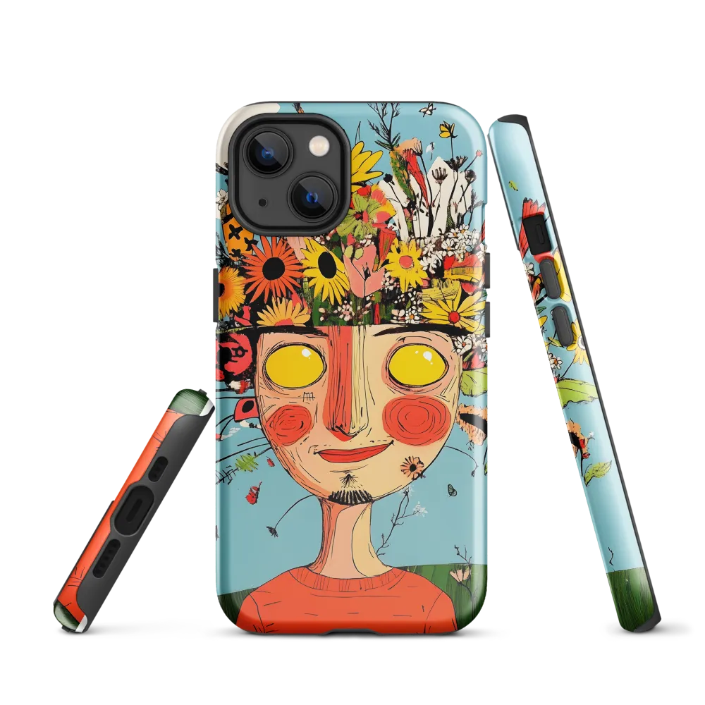 Whimsical Bloom | Phone Case |  13 | Tough Case | Glossy