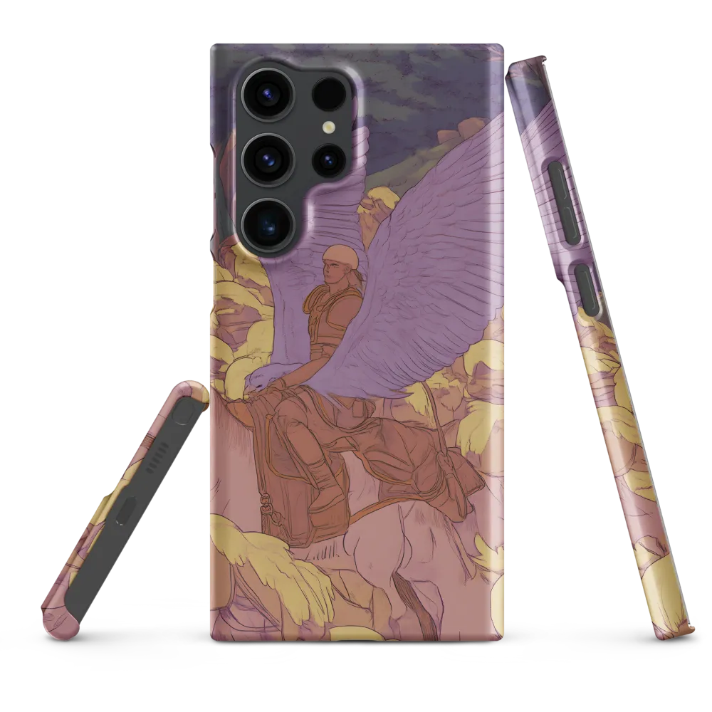 The Winged Guardian | Phone Case |  S23 Ultra | Snap Case | Matte
