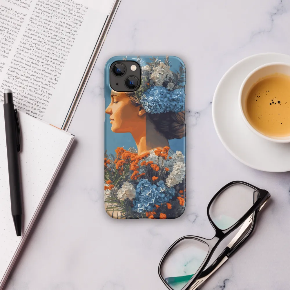 Floral Reverie: A Portrait of Serenity