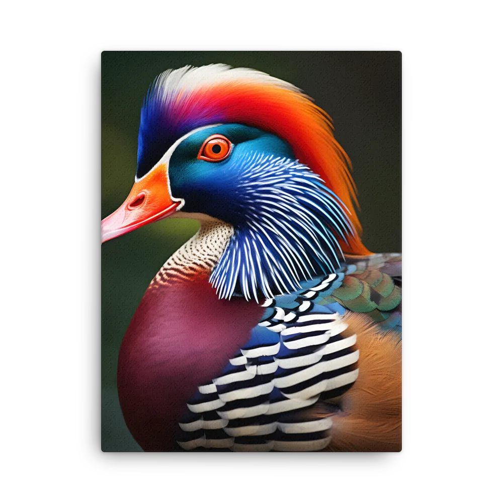 The Majestic Mandarin | Thin Canvas | 24″×32″