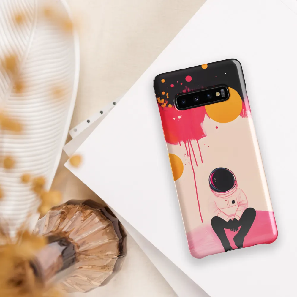 Cosmic Contemplation | Phone Case |  S10 Plus | Snap Case | Glossy