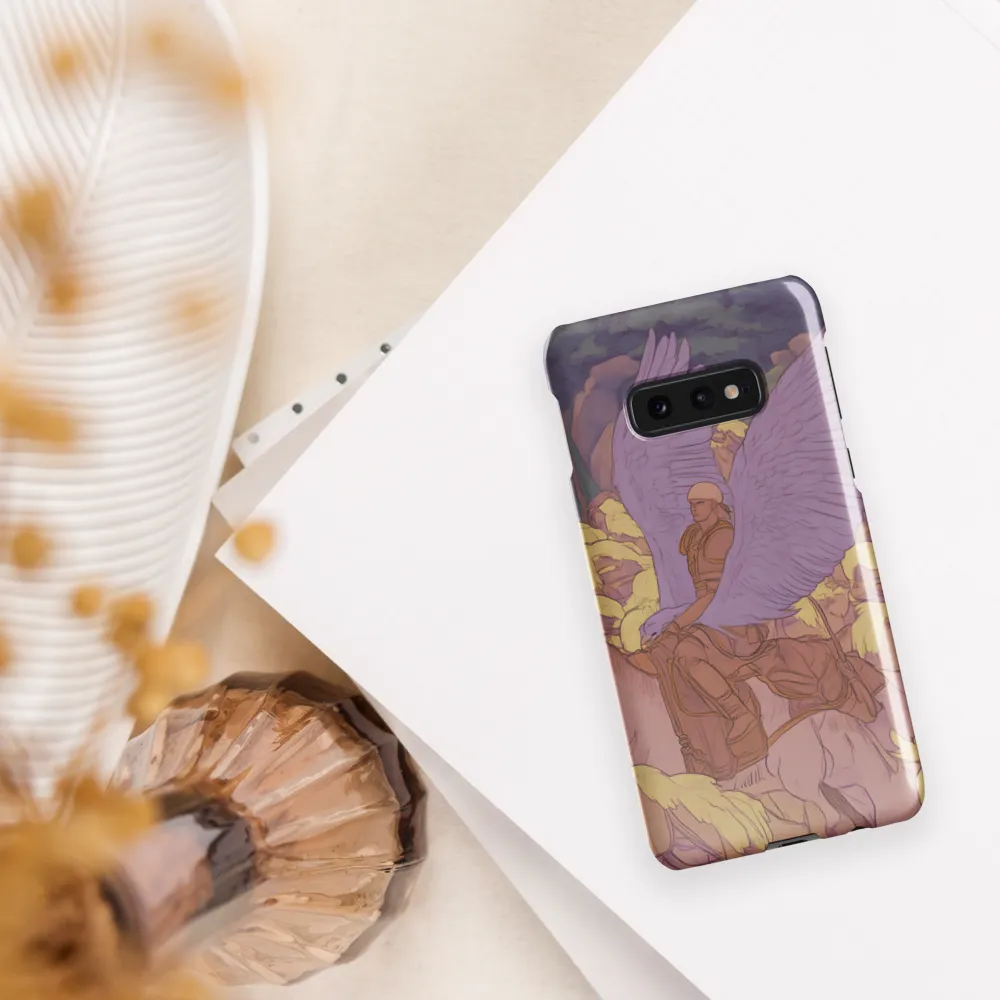 The Winged Guardian | Phone Case |  S10e | Snap Case | Glossy