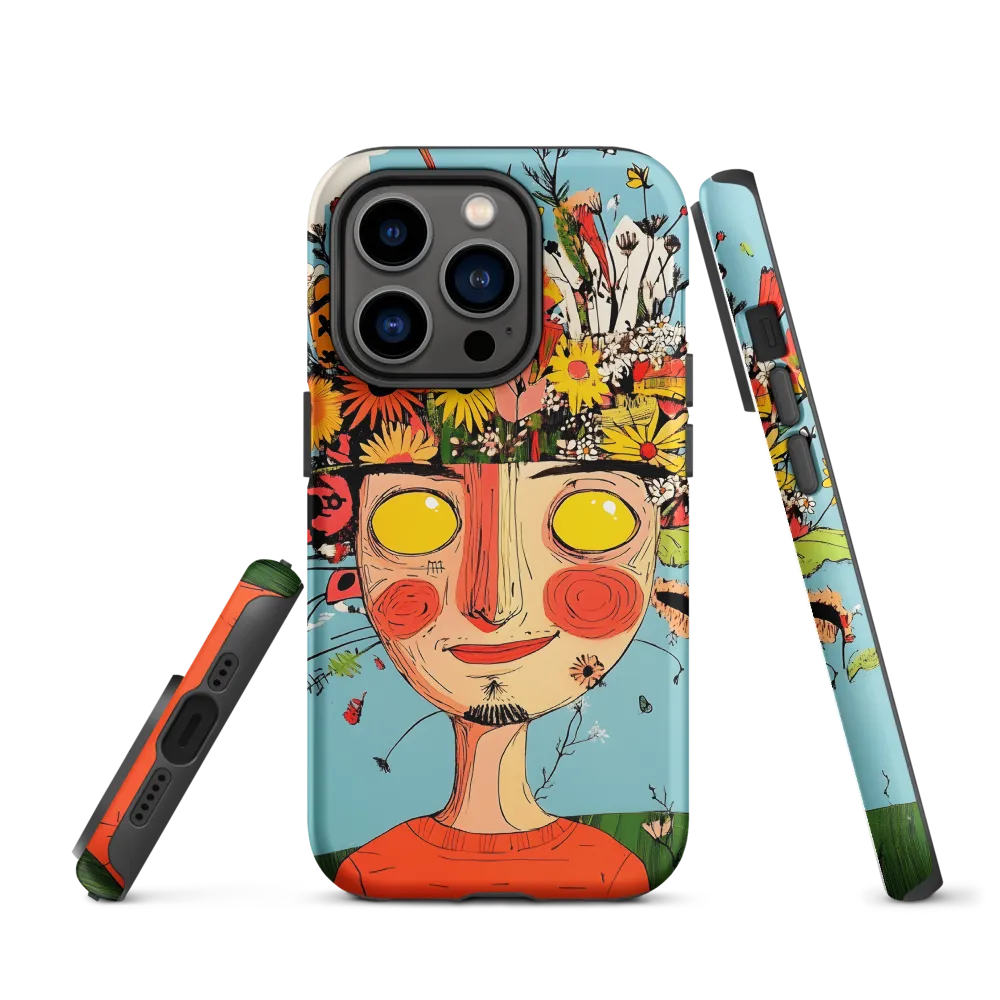 Whimsical Bloom | Phone Case |  14 Pro | Tough Case | Matte