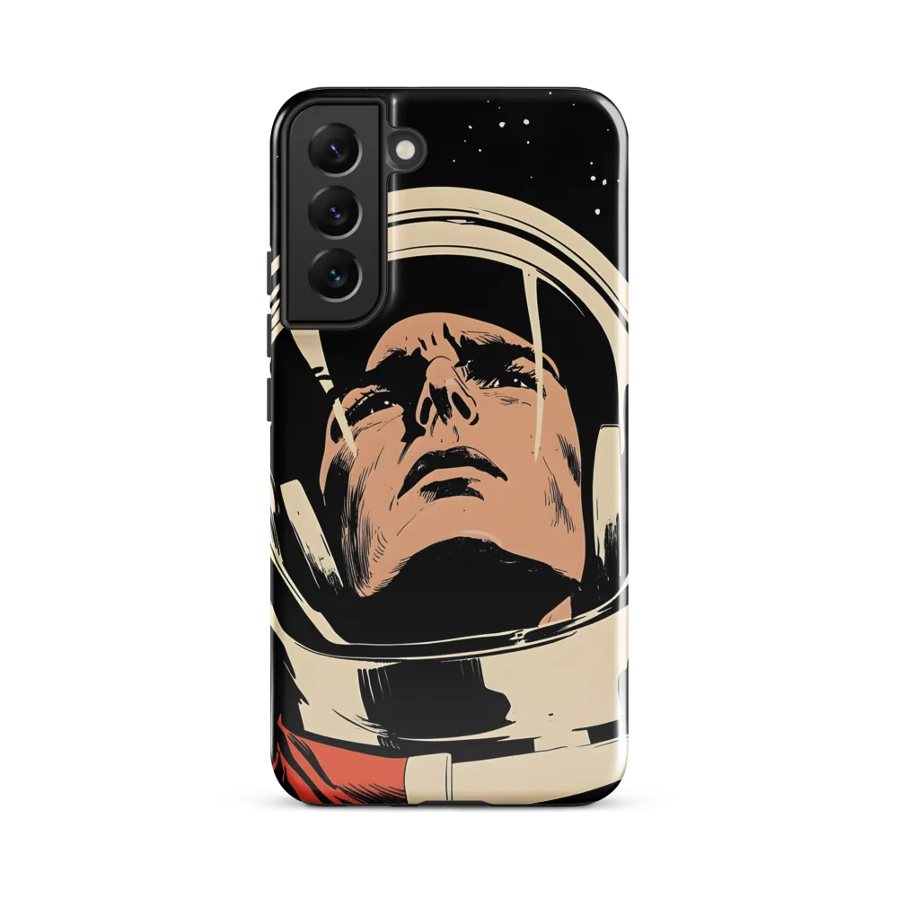 Gaze of the Astronaut | Phone Case |  S22 Plus | Tough Case | Glossy