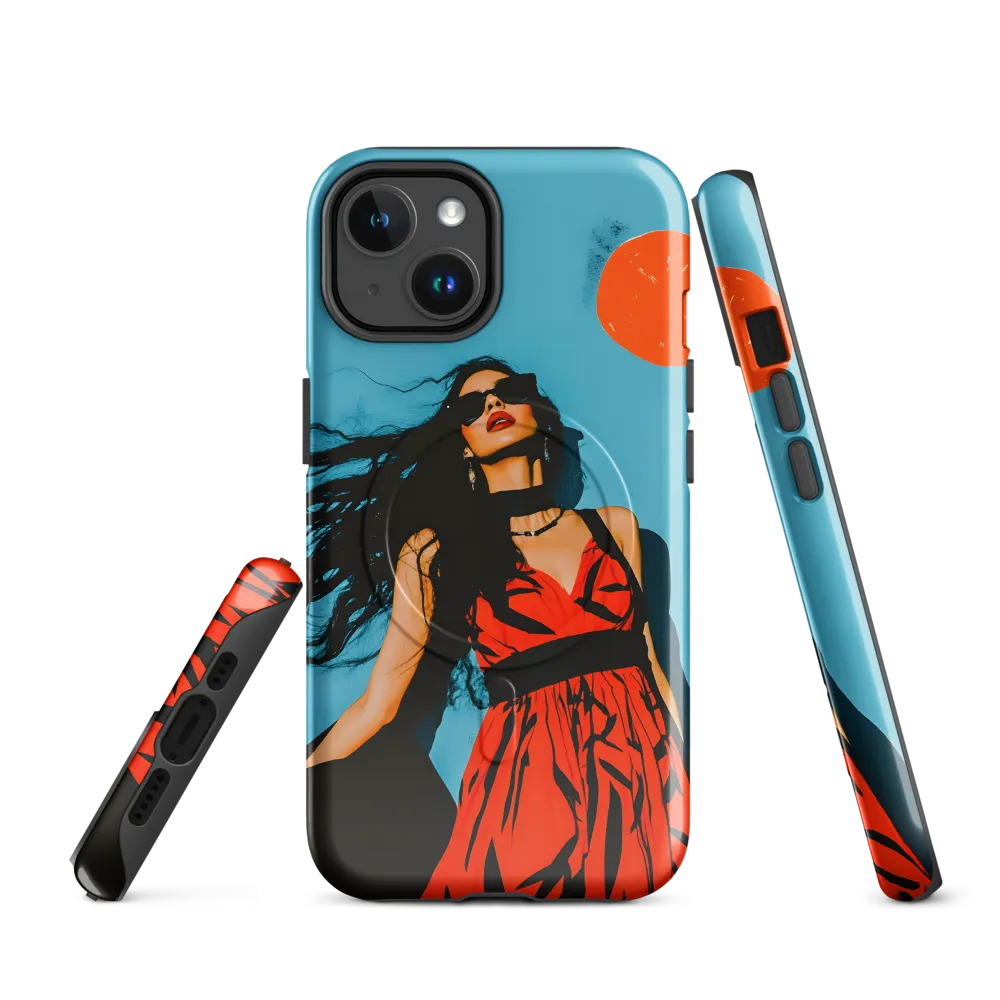 Sunset in Fashion: A Modern Portrait