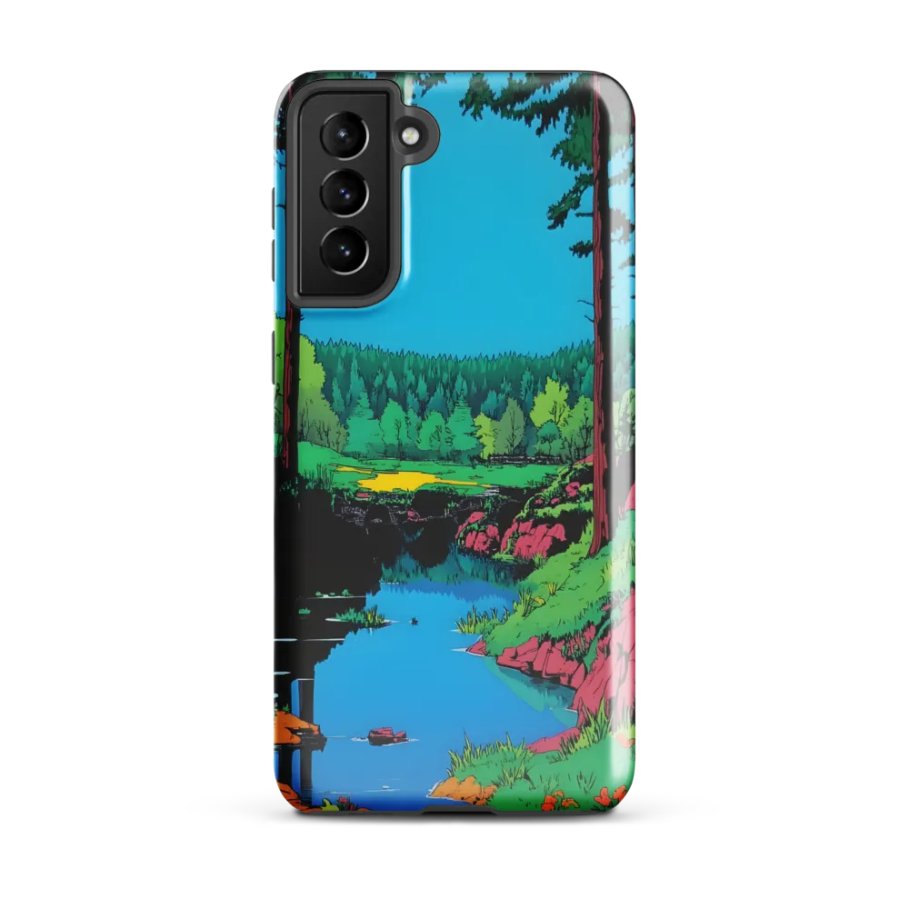 Tranquil Reflections: A Vibrant Landscape