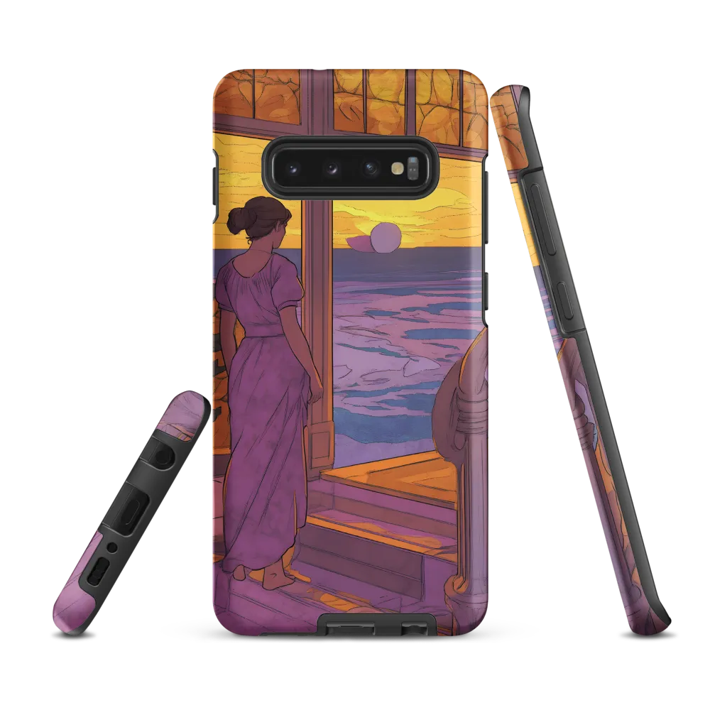 Whispers of the Sunset | Phone Case |  S10 Plus | Tough Case | Matte