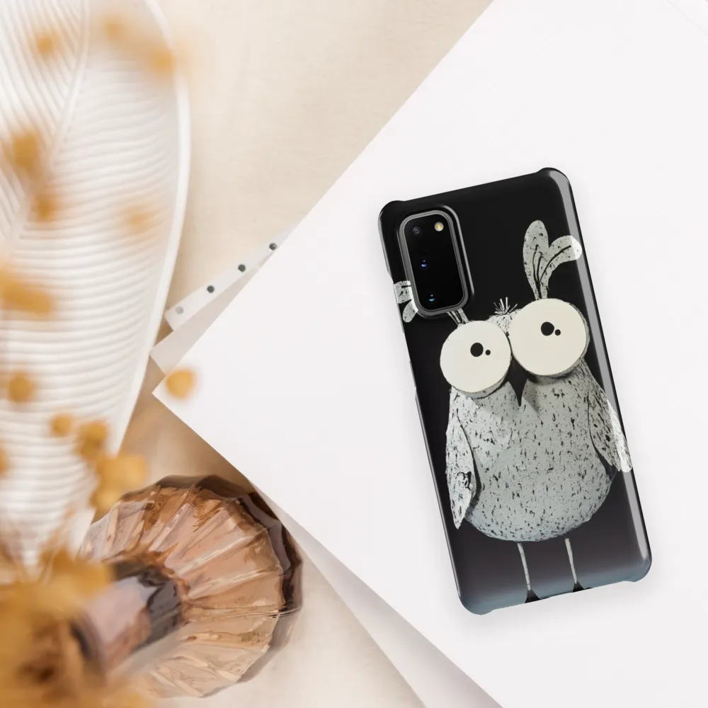 Whimsical Owl in Paper Cutout