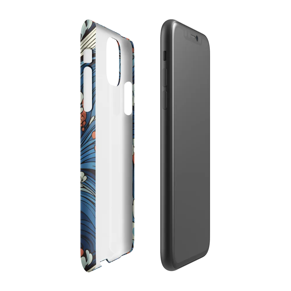 Nature's Elegance: An Oceanic Tapestry | Phone Case |  11 | Snap Case | Matte