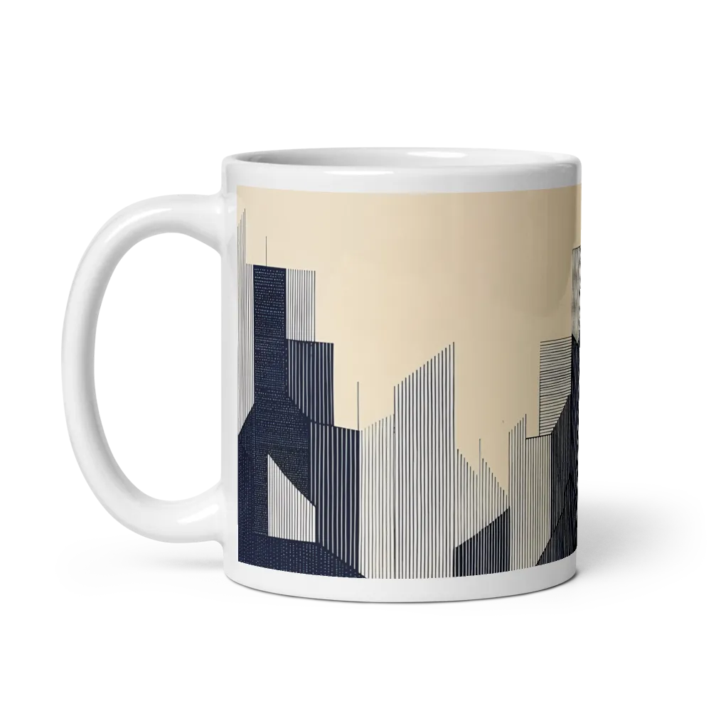 Urban Serenity | Mug with White inside | 11 oz