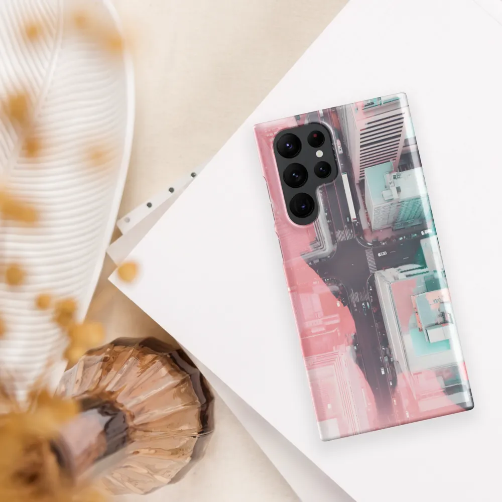 Urban Harmony: Aerial Perspectives | Phone Case |  S22 Ultra | Snap Case | Glossy