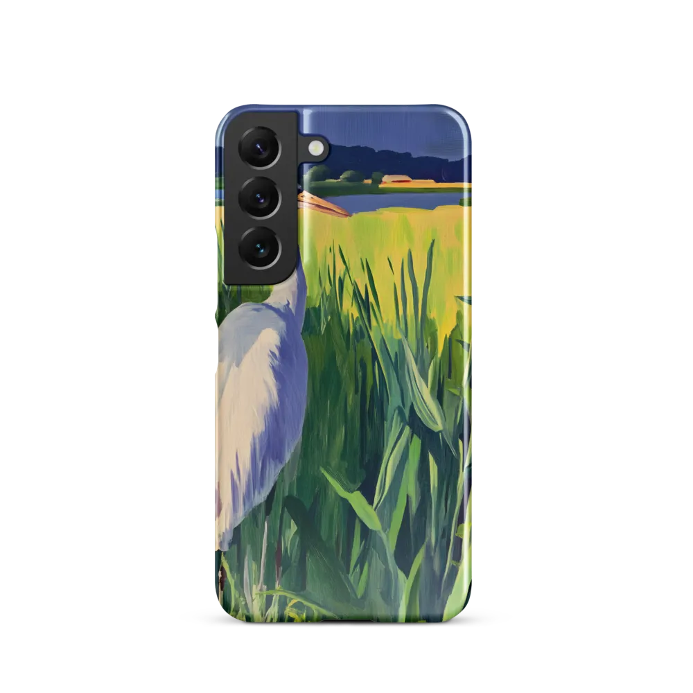 Graceful Presence: The Heron in the Meadow