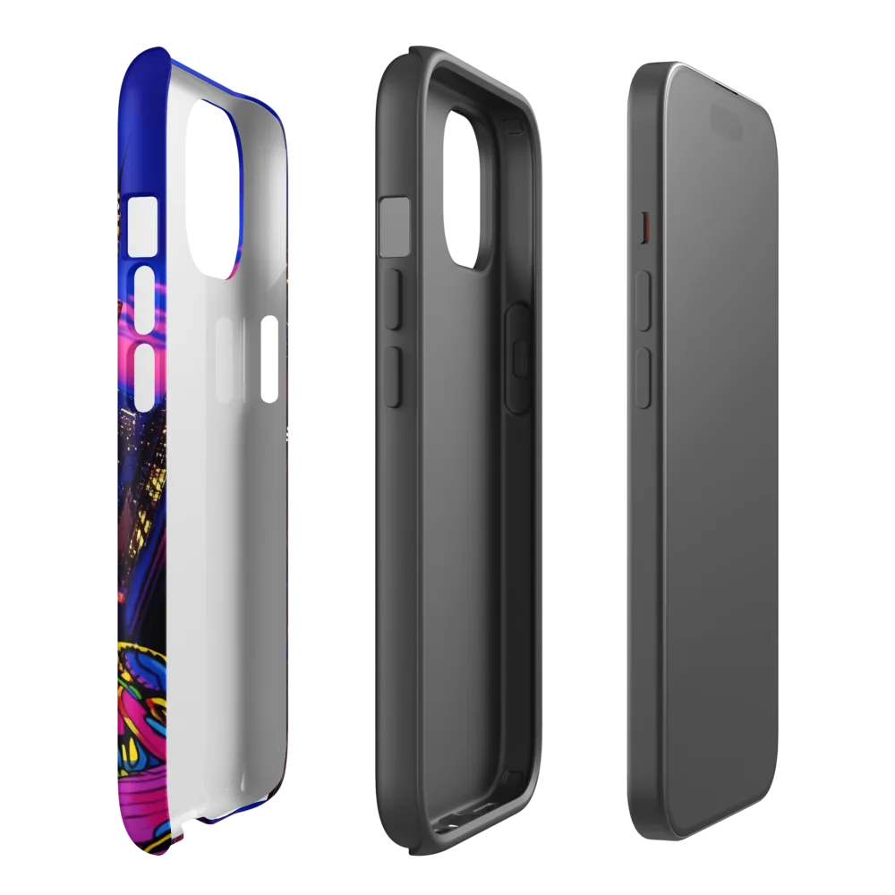 Neon Twilight: A City in Vibrance