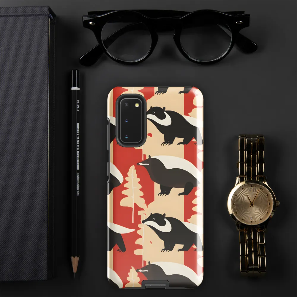 Wildlife Pattern: The Badger Tale