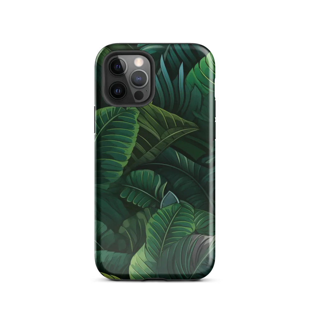 Lush Canopy: A Tropical Foliage Study