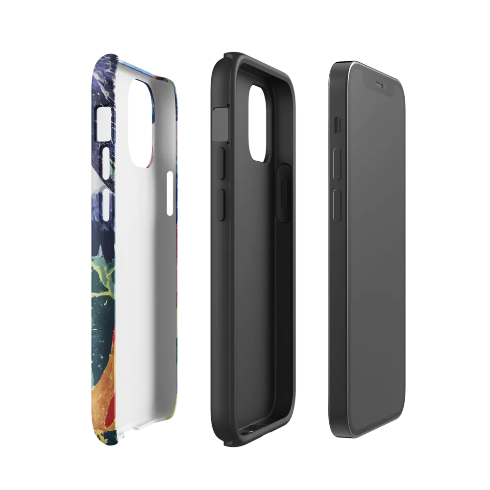 Symphony of Birds | Phone Case |  12 mini | Tough Case | Glossy