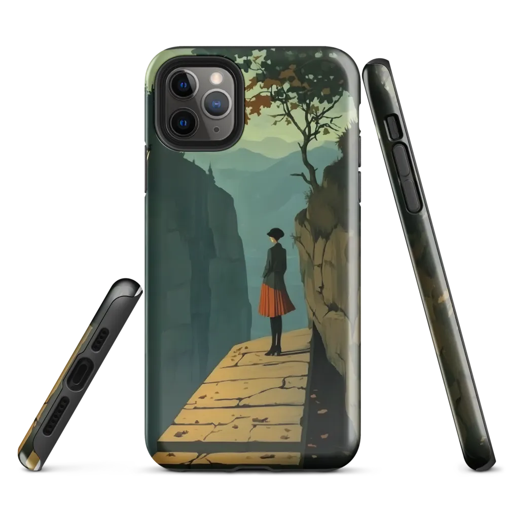 Contemplation at the Edge | Phone Case |  11 Pro Max | Tough Case | Glossy