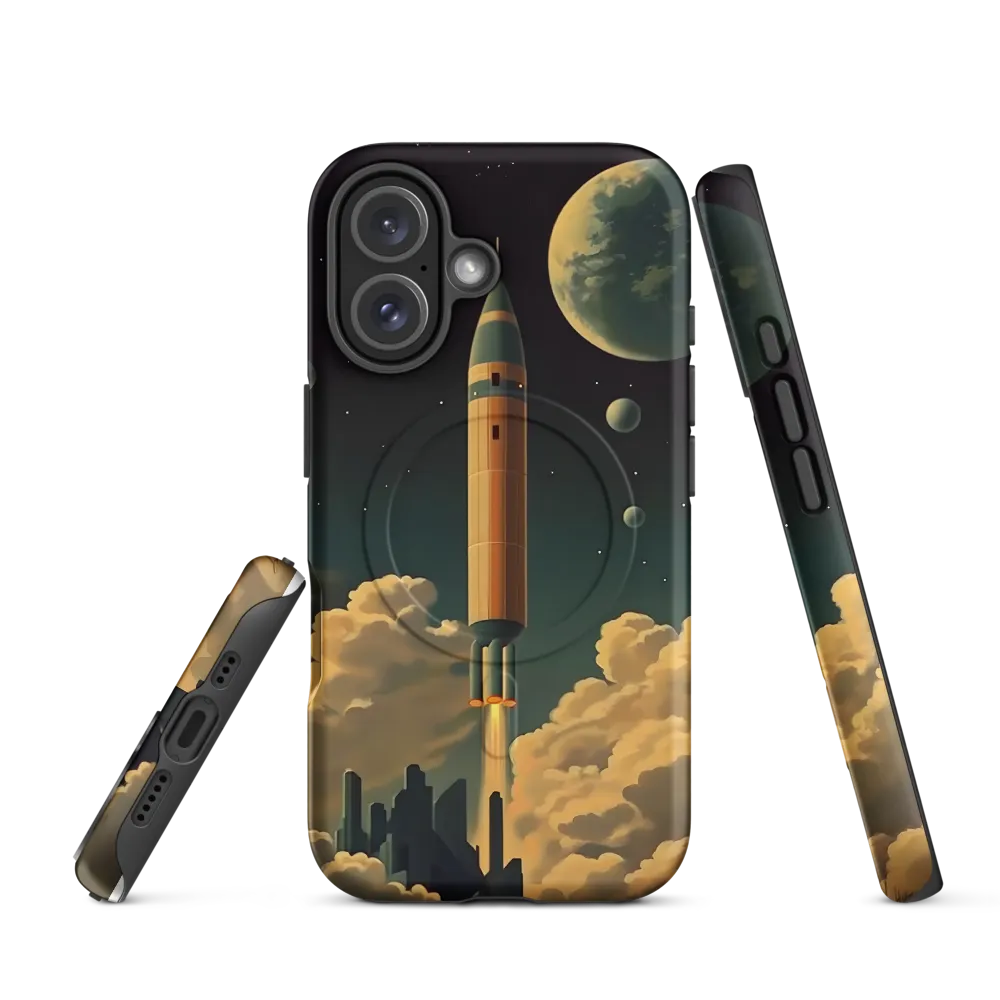 Journey Through the Cosmic Frontier | Phone Case |  16 | MagSafe® Tough Case | Matte