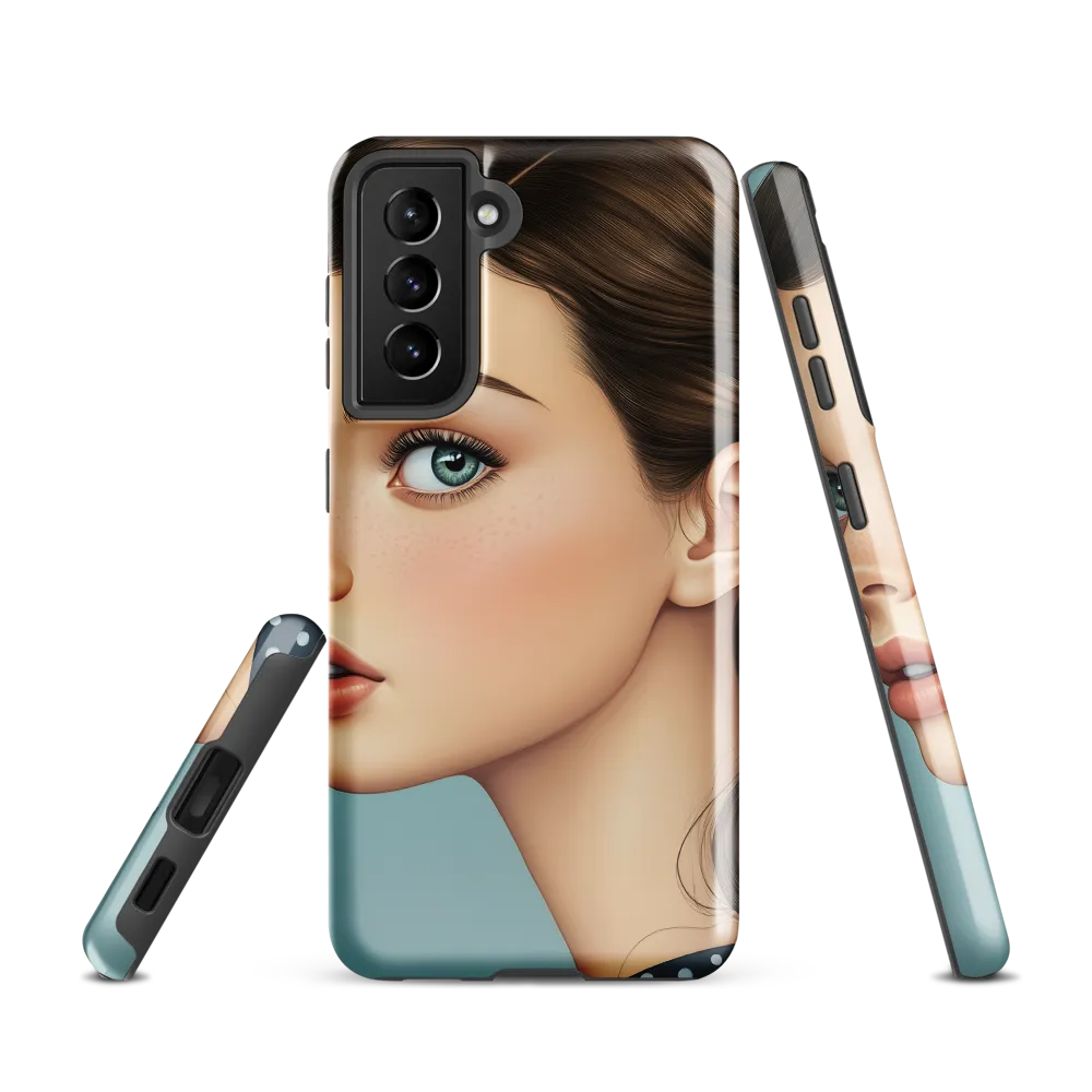 Captivating Gaze: A Modern Portrait