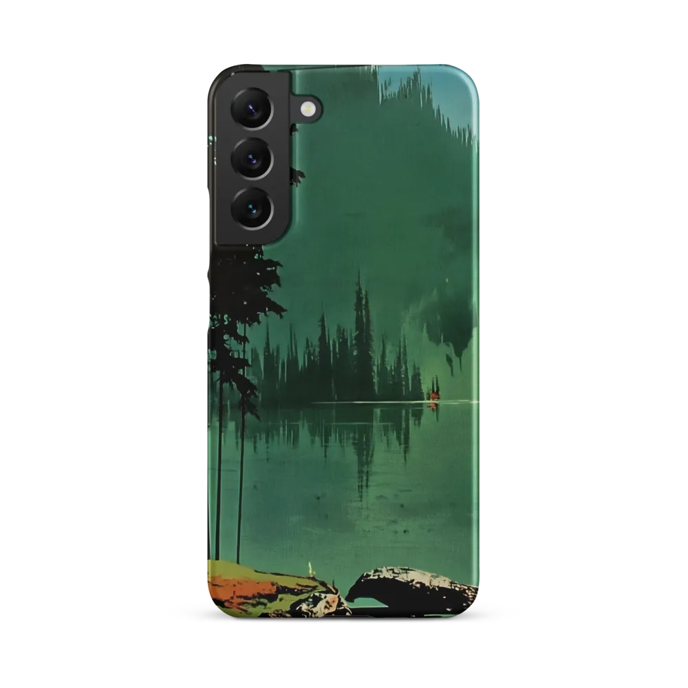 Serenity Reflected: A Tranquil Lake Scene