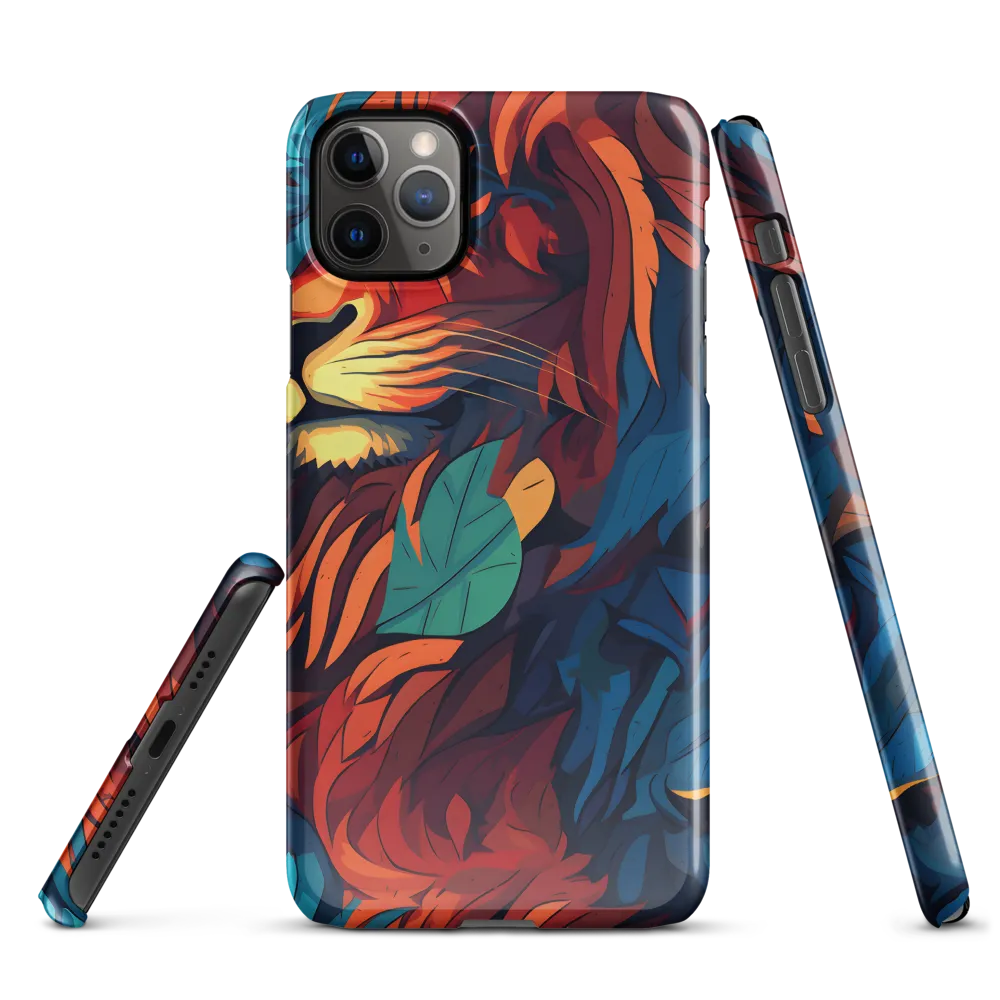 Harmony of Strength: The Lion and Nature | Phone Case |  11 Pro Max | Snap Case | Glossy