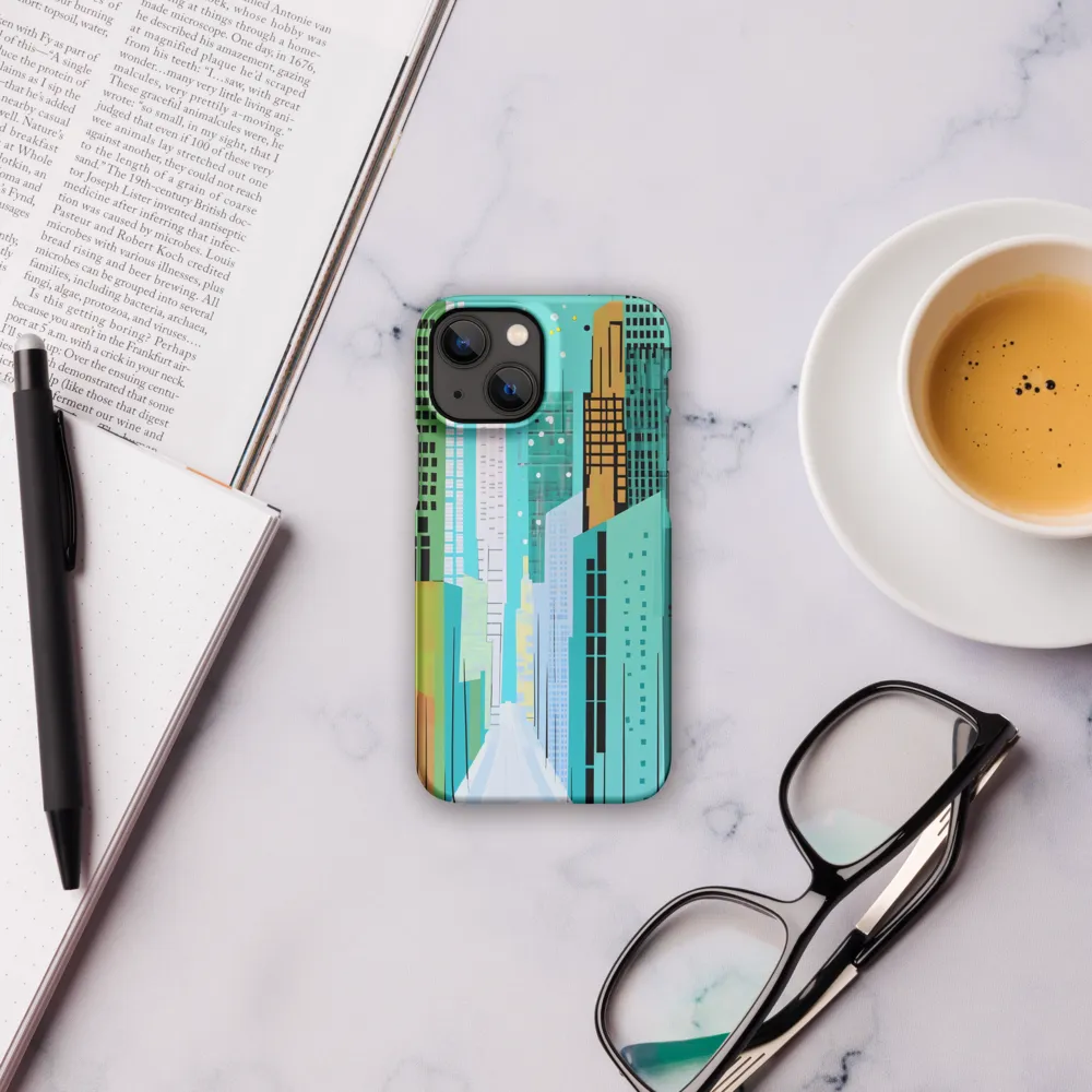 Urban Symphony in Turquoise